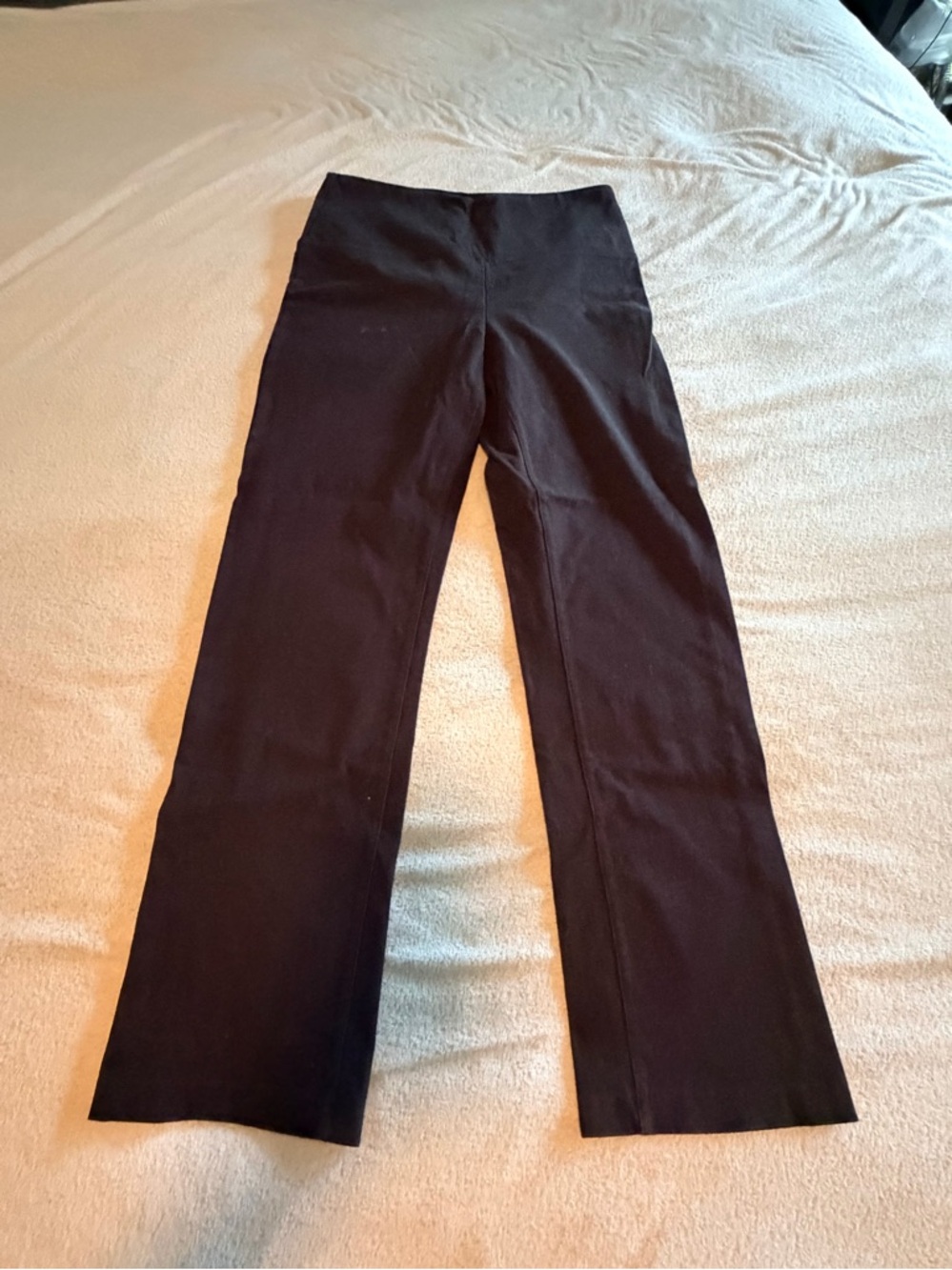 Lysse Black Pull On Straight Leg Jeans- Large